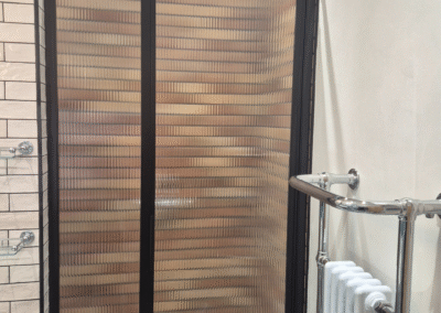 Bathroom renovation shower