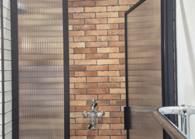 Traditional English shower bathroom refurbishment